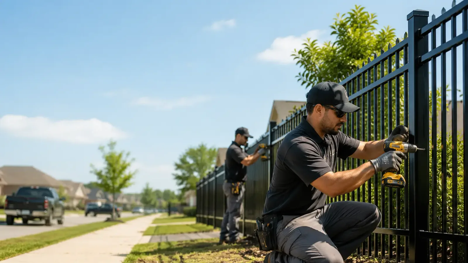 Metal Fence Installation in Springfield, MA